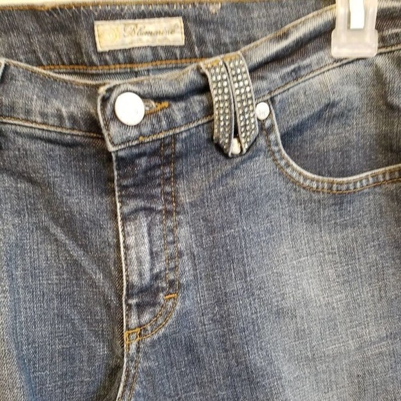 BLUEMARINE straight leg jeans size 10 - Picture 4 of 5